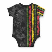 Hawaii Lei Kanaka Maoli Flag Baby Onesie Tropical Vibes LT05 - Polynesian Pride
