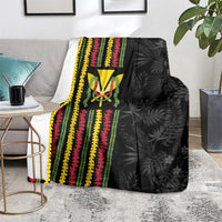 Hawaii Lei Kanaka Maoli Flag Blanket Tropical Vibes LT05 - Polynesian Pride