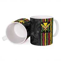 Hawaii Lei Kanaka Maoli Flag Ceramic Mug Tropical Vibes LT05 - Polynesian Pride