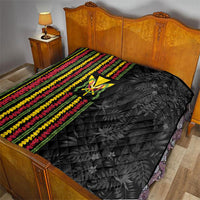 Hawaii Lei Kanaka Maoli Flag Quilt Tropical Vibes LT05 - Polynesian Pride