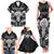 New Zealand Te Reo Maori Family Matching Tank Maxi Dress and Hawaiian Shirt Korero Maori Ai Au