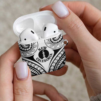 New Caledonia Day AirPods Case Polynesian Curves White Color LT05 - Polynesian Pride
