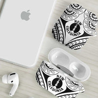 New Caledonia Day AirPods Case Polynesian Curves White Color LT05 - Polynesian Pride