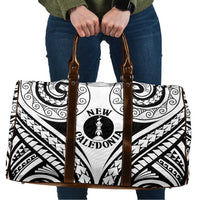 New Caledonia Day Travel Bag Polynesian Curves White Color LT05 White - Polynesian Pride