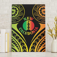New Caledonia Day Canvas Wall Art Polynesian Curves Reggae Color LT05 Without Frame Reggae - Polynesian Pride