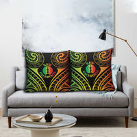 New Caledonia Day Pillow Cover Polynesian Curves Reggae Color LT05 - Polynesian Pride