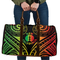 New Caledonia Day Travel Bag Polynesian Curves Reggae Color LT05 Reggae - Polynesian Pride