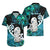 Aotearoa New Zealand Hawaiian Shirt Paua Shell Fern Koru With Maori Hei Tiki LT05 - Polynesian Pride