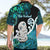 Aotearoa New Zealand Hawaiian Shirt Paua Shell Fern Koru With Maori Hei Tiki LT05 - Polynesian Pride