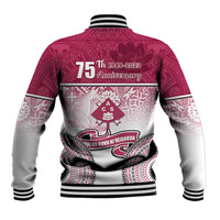 Adi Cakobau School Baseball Jacket 75th Anniversary LT05 - Polynesian Pride