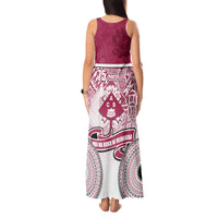 Adi Cakobau School Tank Maxi Dress 75th Anniversary LT05 - Polynesian Pride