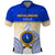 Personalized Ratu Kadavulevu School Polo Shirt With Fijian Tapa Pattern LT05 Blue - Polynesian Pride