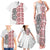 Aotearoa New Zealand Family Matching Tank Maxi Dress and Hawaiian Shirt Maori Marae Pattern Tiki LT05 - Polynesian Pride