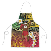 Vanuatu Christmas Apron Ni-Van Santa Retro Style LT05 Colorful - Polynesian Pride