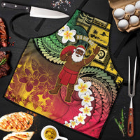 Vanuatu Christmas Apron Ni-Van Santa Retro Style LT05 Colorful - Polynesian Pride