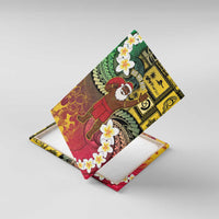 Vanuatu Christmas Canvas Wall Art Ni-Van Santa Retro Style LT05 With Frame Colorful - Polynesian Pride
