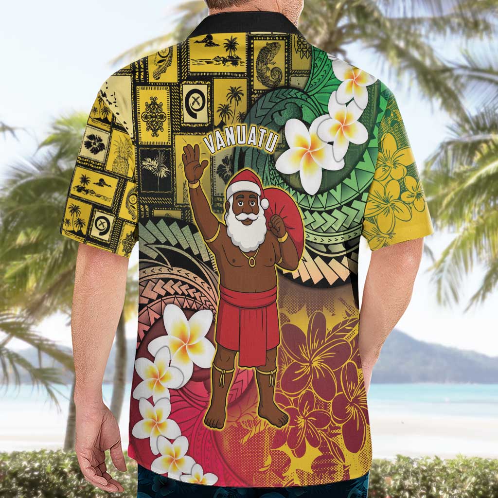 Vanuatu Christmas Hawaiian Shirt Ni-Van Santa Retro Style LT05 - Polynesian Pride