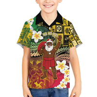 Vanuatu Christmas Hawaiian Shirt Ni-Van Santa Retro Style LT05 - Polynesian Pride