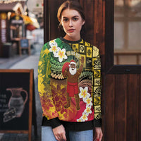Vanuatu Christmas Ugly Christmas Sweater Ni-Van Santa Retro Style LT05 - Polynesian Pride