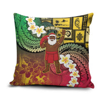 Vanuatu Christmas Pillow Cover Ni-Van Santa Retro Style LT05 Colorful - Polynesian Pride
