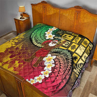 Vanuatu Christmas Quilt Ni-Van Santa Retro Style LT05 - Polynesian Pride