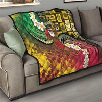 Vanuatu Christmas Quilt Ni-Van Santa Retro Style LT05 - Polynesian Pride