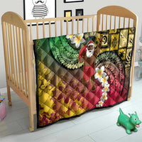 Vanuatu Christmas Quilt Ni-Van Santa Retro Style LT05 - Polynesian Pride