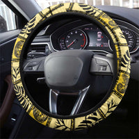 Vanuatu Christmas Steering Wheel Cover Ni-Van Santa Retro Style LT05 - Polynesian Pride
