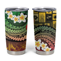 Vanuatu Christmas Tumbler Cup Ni-Van Santa Retro Style LT05 Colorful - Polynesian Pride