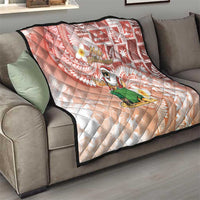Hawaii Mele Kalikimaka Quilt Hula Santa Retro Style Red LT05 - Polynesian Pride