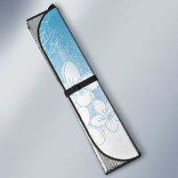 Hawaii Mele Kalikimaka Auto Sun Shade Hula Santa Retro Style Blue LT05 - Polynesian Pride
