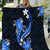 Blue Polynesian Pattern With Tropical Flowers Quilt LT05 Blue - Polynesian Pride