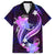 Galaxy Polynesian Pattern With Tropical Flowers Hawaiian Shirt LT05 Galaxy - Polynesian Pride