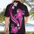 Pink Polynesian Pattern With Tropical Flowers Hawaiian Shirt LT05 - Polynesian Pride