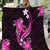 Pink Polynesian Pattern With Tropical Flowers Quilt LT05 Pink - Polynesian Pride