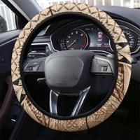 Samoa Siapo Pattern Simple Style Steering Wheel Cover LT05 - Polynesian Pride