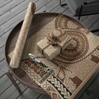 Samoa Siapo Pattern Simple Style Wrapping Paper LT05 - Polynesian Pride