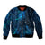 New Zealand Matariki Bomber Jacket Maori New Year LT05 Unisex Blue - Polynesian Pride