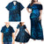 New Zealand Matariki Family Matching Off Shoulder Maxi Dress and Hawaiian Shirt Maori New Year LT05 - Polynesian Pride