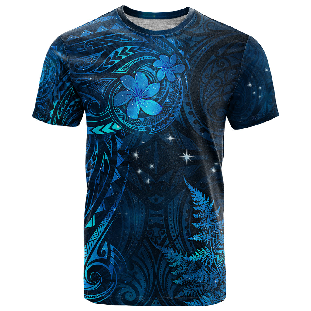 New Zealand Matariki T Shirt Maori New Year LT05 Blue - Polynesian Pride