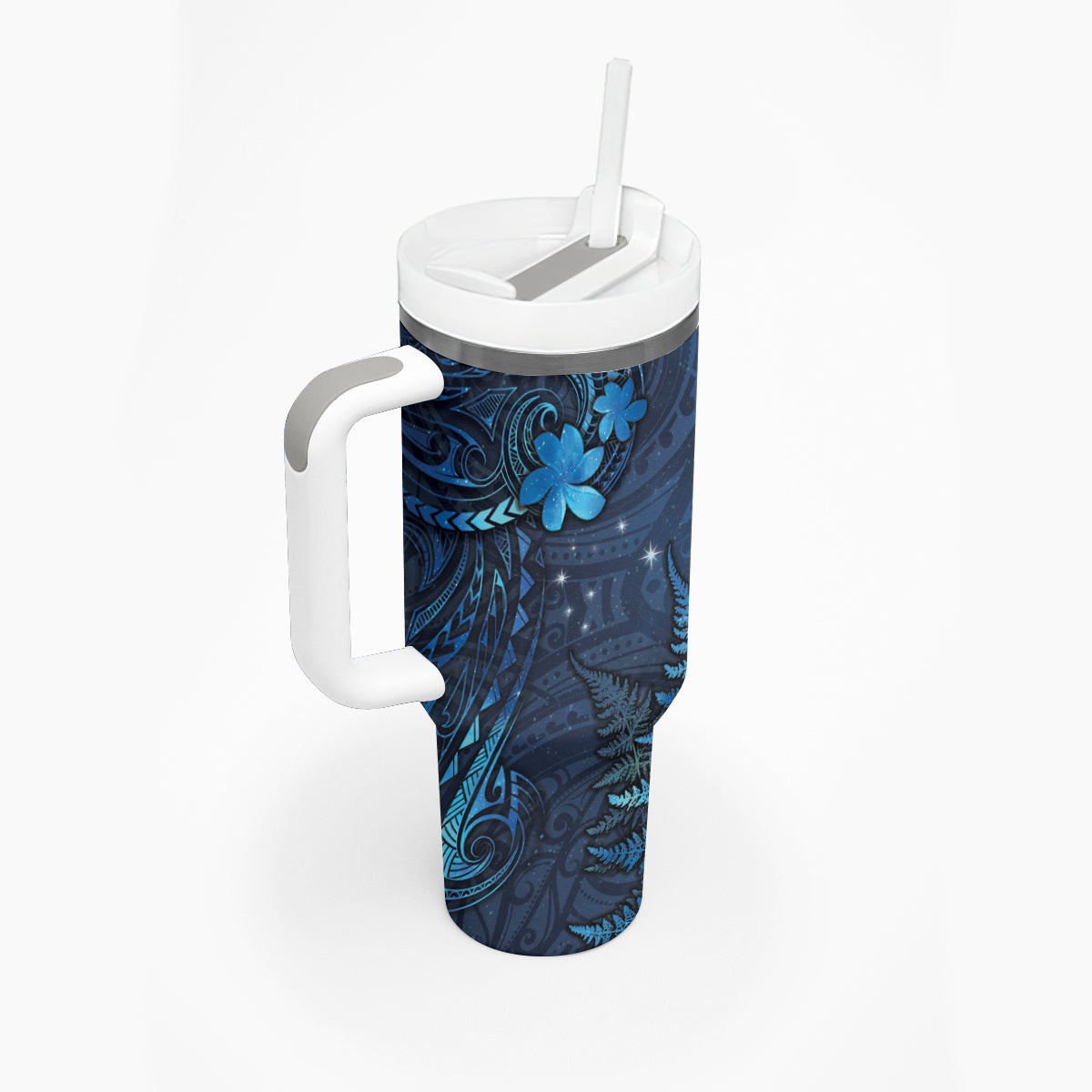 New Zealand Matariki Tumbler With Handle Maori New Year LT05 - Polynesian Pride