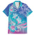 Polynesia Sea Turtle Couple Family Matching Summer Maxi Dress and Hawaiian Shirt Love Is Life