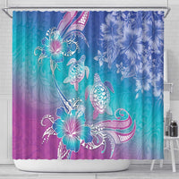 Polynesia Sea Turtle Couple Shower Curtain Love Is Life LT05 - Polynesian Pride