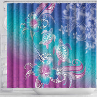 Polynesia Sea Turtle Couple Shower Curtain Love Is Life LT05 - Polynesian Pride