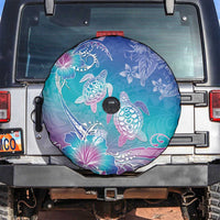 Polynesia Sea Turtle Couple Spare Tire Cover Love Is Life LT05 Blue - Polynesian Pride
