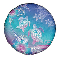 Polynesia Sea Turtle Couple Spare Tire Cover Love Is Life LT05 - Polynesian Pride