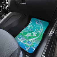 Polynesia Sea Turtle Couple Car Mats I Am Turtley In Love With You LT05 - Polynesian Pride