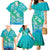 Polynesia Sea Turtle Couple Family Matching Mermaid Dress and Hawaiian Shirt I Am Turtley In Love With You