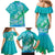 Polynesia Sea Turtle Couple Family Matching Mermaid Dress and Hawaiian Shirt I Am Turtley In Love With You