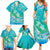 Polynesia Sea Turtle Couple Family Matching Summer Maxi Dress and Hawaiian Shirt I Am Turtley In Love With You